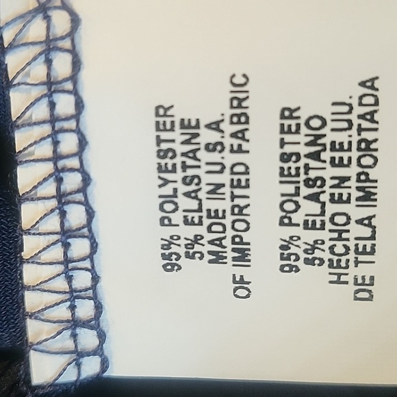 Nik and Nash Navy Blue V-Neck Mock Wrap Sleeveless Summer Dress - Size S - Picture 7 of 11